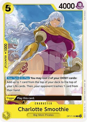 Charlotte Smoothie, The World's Strongest Warriors