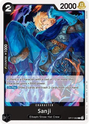 Sanji, The World's Strongest Warriors