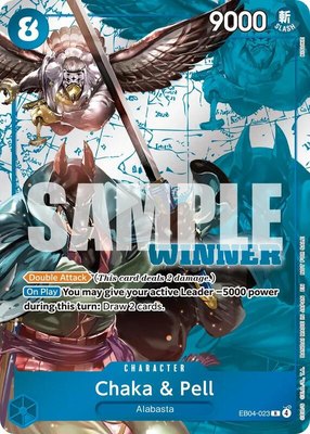 Chaka & Pell (Winner Pack 2026 Vol. 3), One Piece Promotion Cards