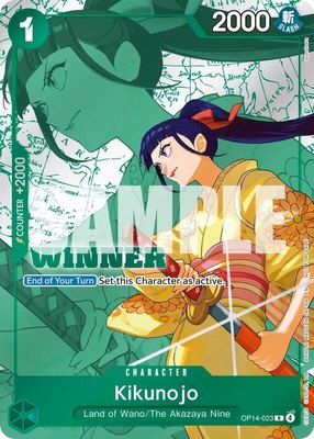 Kikunojo (Winner Pack 2026 Vol. 3), One Piece Promotion Cards