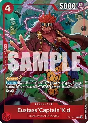 Eustass"Captain"Kid (One Piece Card Game Illustration Box Vol. 8), One Piece Promotion Cards