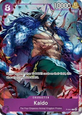 Kaido (Event Pack Vol. 9), One Piece Promotion Cards