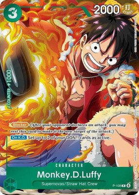 Monkey.D.Luffy (Event Pack Vol. 9), One Piece Promotion Cards