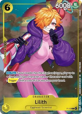 Lilith (Event Pack Vol. 9), One Piece Promotion Cards