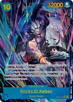 Rocks.D.Xebec (118) (Alternate Art), The World's Strongest Warriors