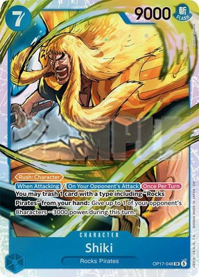 Shiki (048), The World's Strongest Warriors