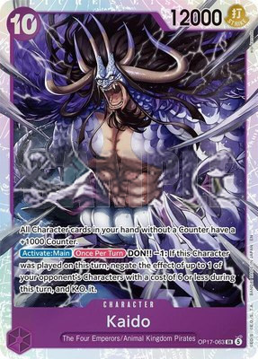 Kaido (063), The World's Strongest Warriors