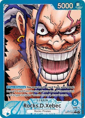 Rocks.D.Xebec (039) (Alternate Art), The World's Strongest Warriors