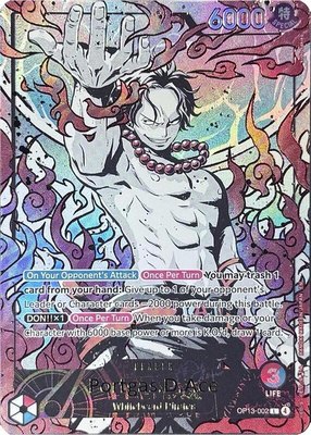 Portgas.D.Ace (English Version 3rd Anniversary Set), One Piece Promotion Cards