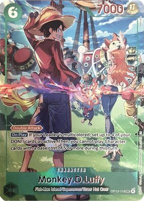 Monkey.D.Luffy (118) (English Version 3rd Anniversary Set), One Piece Promotion Cards