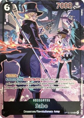 Sabo (120) (English Version 3rd Anniversary Set), One Piece Promotion Cards