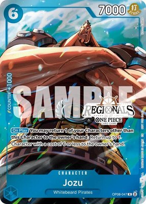 Jozu (Regional Participation Pack 2026 Vol.2), One Piece Promotion Cards