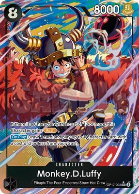 Monkey.D.Luffy (093) (Alternate Art), The World's Strongest Warriors