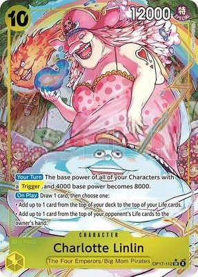 Charlotte Linlin (112) (Alternate Art), The World's Strongest Warriors