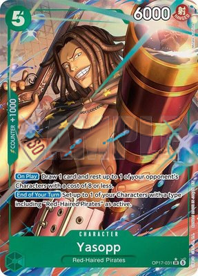 Yasopp (Alternate Art), The World's Strongest Warriors