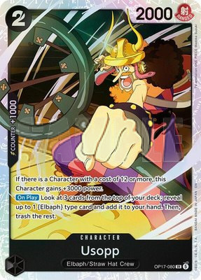 Usopp, The World's Strongest Warriors