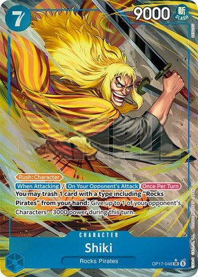 Shiki (048) (Alternate Art), The World's Strongest Warriors