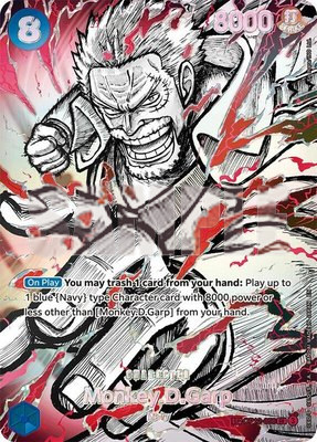 Monkey.D.Garp (OP12-056) (SP), The World's Strongest Warriors