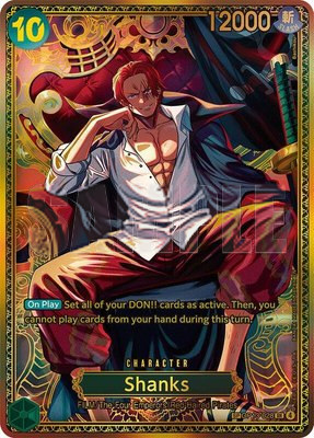 Shanks (OP13-028) (SP), The World's Strongest Warriors