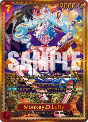 Monkey.D.Luffy (ST31-004) (SP), The World's Strongest Warriors