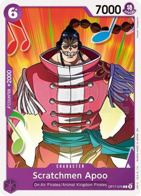 Scratchmen Apoo, The World's Strongest Warriors
