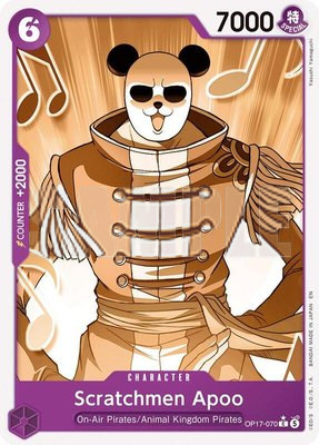 Scratchmen Apoo (Pandaman Art), The World's Strongest Warriors
