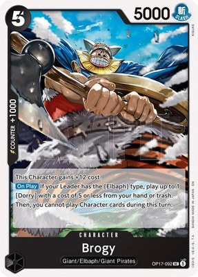 Brogy, The World's Strongest Warriors