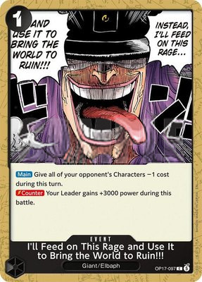 I'll Feed on This Rage and Use It to Bring the World to Ruin!!!, The World's Strongest Warriors