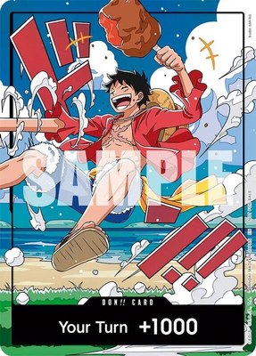 DON!! Card (World United) (Luffy), One Piece Promotion Cards